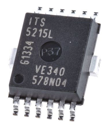 Infineon - ITS5215L - Infineon ITS5215L 2 ܵԴ, ߲࿪, 9.5A, -10  16V, 12 SOICװ		