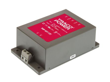 TRACOPOWER - TMP 60112C - TRACOPOWER 60W  ǶʽģʽԴ SMPS TMP 60112C, 120  370 V dc, 85  264 V ac, 12V dc, 5A, 82%Ч		
