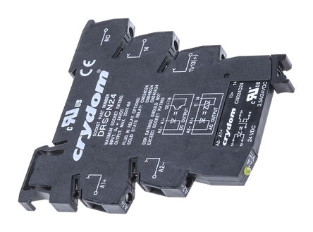 Crydom - DRA-CN024D24 - Crydom 3.5 A DIN찲װ ̵̬ DRA-CN024D24, ֱл, 24 V ֱ		