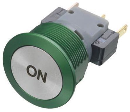 Schurter - 1241.6622.5120065 - Schurter 1241.6622.5120065 IP67 ˲ ˫ 尲װ ť, 5 A @ 125 V 		