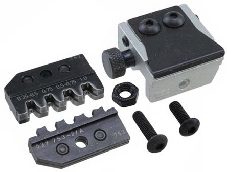 TE Connectivity - 539753-2 - TE Connectivity ERGOCRIMP ϵ ѹӹģ 539753-2, 0.35  1 mm2 ߹, Mini-Universal MATE-N-LOK Contacts		