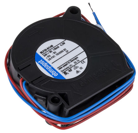 ebm-papst - RLF35-8/14N - ebm-papst RLF35 ϵ ʽ ķ RLF35-8/14N, 24 V ֱ, 9.6m3/h, 51 x 51 x 15mm		