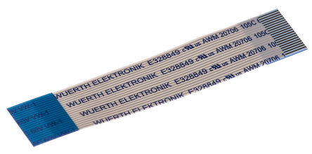 Wurth Elektronik - 687720050002 - Wurth Elektronik 6877 ϵ 50mm FFC ߵ 687720050002, 0.5mmھ, 500 mA, 60 V ac		