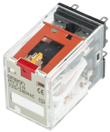 Omron - MY2INAC220240S - Omron MY2INAC220240S ˫˫ ʽ Ǳ̵, 10 A, 240V ac		