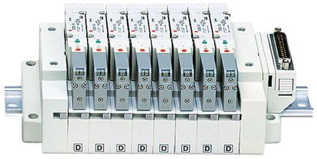 SMC - SV1B00-5FU - SMC SV1000 ϵ ѹп /ȵ ŷ SV1B00-5FU, 尲װ, 24V dcȦѹ, 0.15  0.7Mpa, -10  +50C		