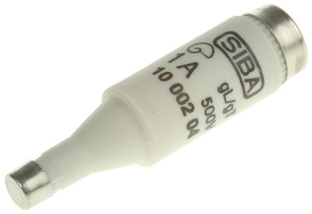 SIBA - 10-002-04/1A - SIBA 1A DIߴ gG - gL Diazed ۶ 10-002-04/1A, E16, 500V ac		