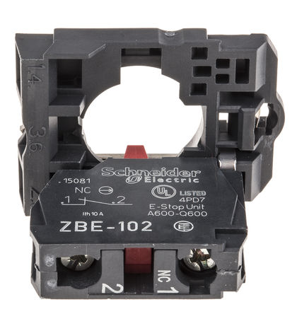 Schneider Electric - ZB5AZ102 - Schneider Electric XB5 ϵ Ӵ ZB5AZ102, 1 , ݶӶ		