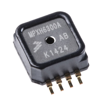 NXP - MPXH6300A6U - NXP 304kPa ֬  ģ ѹ MPXH6300A6U, 1.5%ȷ, 4.9 V, 4.74  5.46 V ֱ		