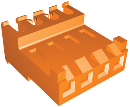 TE Connectivity - 3-644465-4 - TE Connectivity MTA-156 ϵ�� 4· 3.96mm�ھ� ĸ IDC ������ 3-644465-4, ���°�װ		