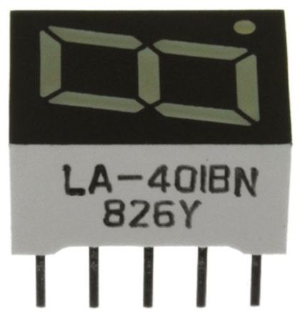 Broadcom - HDSP-3351 - Broadcom 1ַ 7  ɫ LED  HDSP-3351, 1.48 mcd, ҲС, 10.92mmַ, ͨװװ		