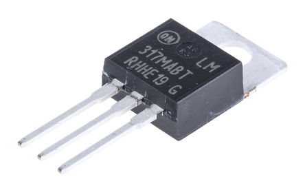 ON Semiconductor - LM317MABTG - ON Semiconductor LM317 ϵ LM317MABTG ѹ, Ϊ 40 V, 1.2  37 V, 2%ȷ ɵ, 900mA, 3 TO-220		