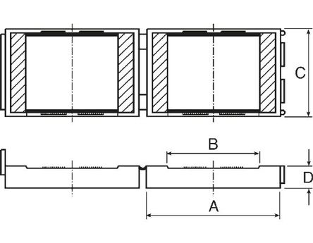 Fair-Rite - 0443166651 - Fair-Rite ɴ ƽо, PP, : 26, ڲߴ 34.4 x 1.7mm		