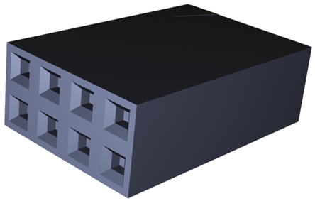 TE Connectivity - 104482-3 - TE Connectivity AMPMODU Short Point ϵ 2.54mm ھ 2  8 · ĸ °װ PCB  104482-3		