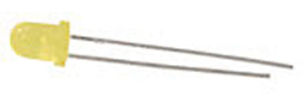 Kingbright - L-174XYT - Kingbright ɫ (588 nm ) LED L-174XYT, 2.5 V, 20 mcd, 35 ӽ 3.2 mm ͨ		