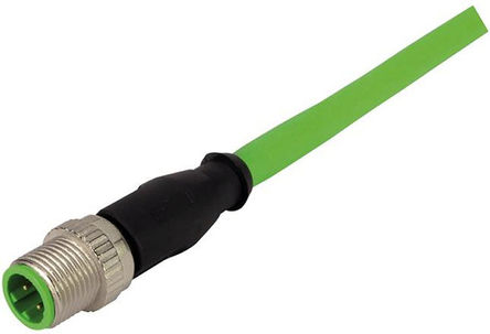 Harting - 21349292477050 - Harting 2134 ϵ 21349292477050 IP67 M12  ն˽ͷ 4 о , 22 AWG		