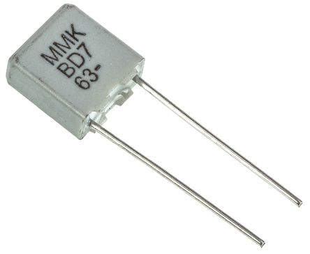 KEMET - MMK5474J63J02L15.0ABULK - KEMET MMK ϵ 470nF ͨ PET  (PET) MMK5474J63J02L15.0ABULK, 5%ݲ, 40 V 63 V ֱ, -55  +100 C		