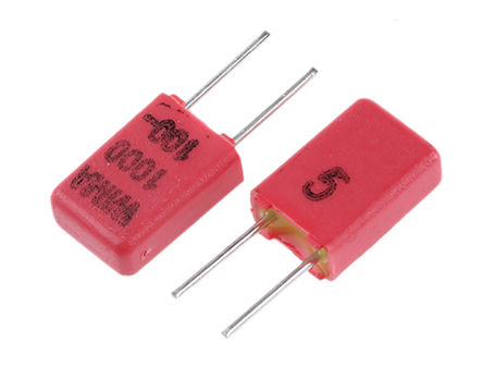 WIMA - FKP02/1000/100/5 - WIMA FKP2 ϵ 1nF ۱ϩ (PP) FKP02/1000/100/5, 5%, 100 V ֱ/63 V , ͨ		