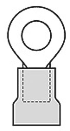 Molex - 19054-0119 - Molex 200 ϵ, ɫ Ե о ѹӽ߶ 19054-0119, 5.03mm ˨, 5.03mmڻֱ, 24.66mmܳ		