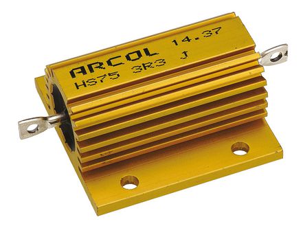 Arcol - HS75 3R3 J - Arcol HS75 ϵ HS75 3R3 J 75W 3.3 5%  尲װ̶ֵ, Ӷ, Ƿװ		