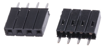 RS Pro - W3481104TRC - RS Pro 1 4· ֱ 2.54mmھ ͨ ӡˢ· W3481104TRC, Ӷ˽, 		