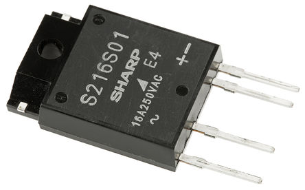 Sharp - S216S01F - Sharp 16 A PCBװ ̵̬ S216S01F, ˫ɿع迪Ԫ, ǹл, 600 V		