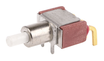 C & K - 8125SD9ABE - C & K 8125SD9ABE IP 40 On-(On) ˫ PCB ť, 400 mA @ 20 V		