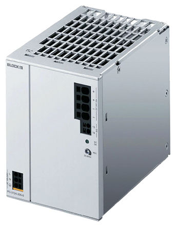 Block - PC-0124-200-0 - Block PC ϵ DIN Դ PC-0124-200-0, 92%Ч, 264V ac, 20A, 28.5V dc 24V dc/		