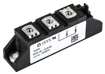 IXYS - MDD26-12N1B - IXYS MDD26-12N1B , Io=36A, Vrev=1200V, 3 TO-240AAװ		