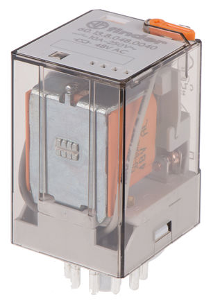 Finder - 60.13.8.048.0040 - Finder 60.13.8.048.0040 3 ˫ ʽ Ǳ̵, 10 A, 48V ac		