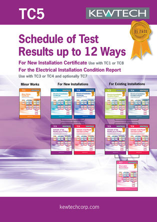 Kewtech Corporation - TC5 - Kewtech Corporation TC5 װ֤, 鼰ճ֤, ʹFC3000		