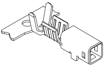 Molex - 50535-9001 - Molex ĸ ѹӽ߶ 50535-9001,  ͭо, 18AWG  16AWG		