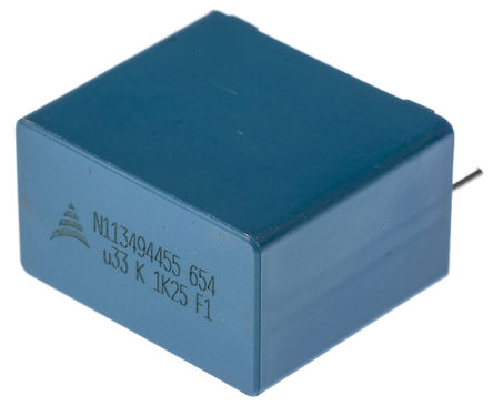 EPCOS - B32654A7334K - EPCOS B32654 ϵ 330nF ۱ϩ (PP) B32654A7334K, 10%, 1.25 kV ֱ500 V , ͨ		