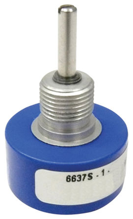 Bourns - 6637S-1-103 - Bourns 6637 ϵ 10k 10%  ܵλ 6637S-1-103, 1W, 3.17 mm ֱ, 500ppm/C, װװ		