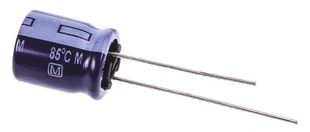 Panasonic - ECA1EM471 - Panasonic M ϵ 25 V ֱ 470F ͨ  ECA1EM471, 20%ݲ, +85C		