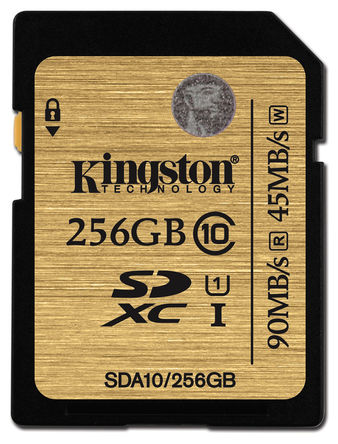 Kingston - SDA10/256GB - Kingston 256 GB SDXC		
