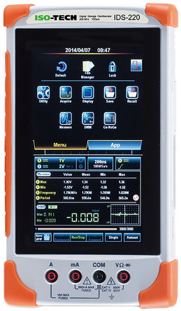 ISO-TECH - IDS-220 - ISO-TECH GDS-200 ϵ 2ͨ 200MHz ʾ IDS-220, LCDʾ		
