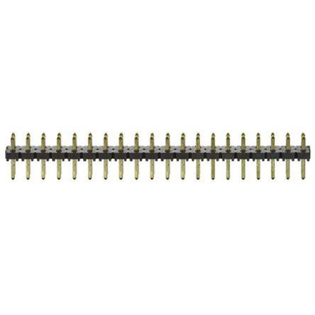 Samtec - TLW-120-05-G-D - Samtec TLW Flex Stack ϵ 40· 2.54mmھ (2) ֱ Ź TLW-120-05-G-D, Ӷ˽, 3A, ͨ		