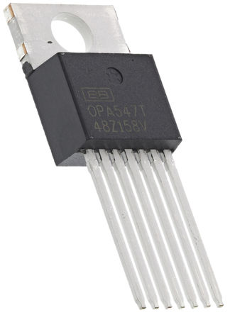 Texas Instruments - OPA547T-1 - Texas Instruments OPA547T-1 Ŵ, 1MHz, 8  60 VԴѹ, 7 TO-220װ		