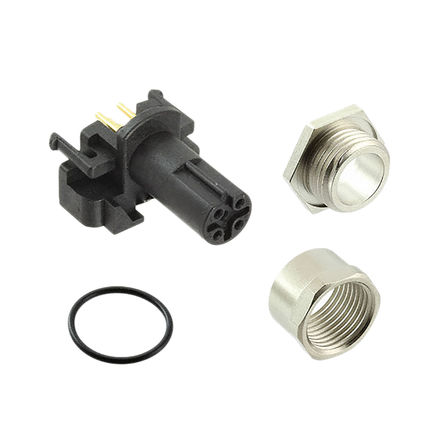 TE Connectivity - 4-2172074-2 - TE Connectivity M12 ϵ 5· ӡˢ·尲װ ֱ Բ  4-2172074-2, ĸ, ʽӺ		