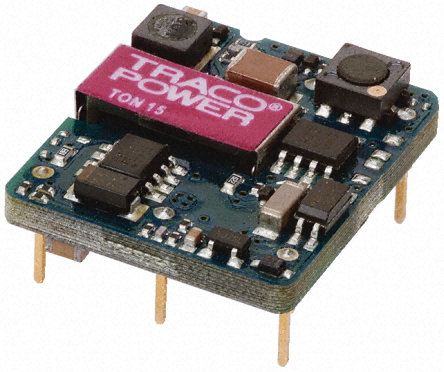 TRACOPOWER - TON 15-2413WI - TRACOPOWER TON 15WI ϵ 15W ʽֱ-ֱת TON 15-2413WI, 9  36 V ֱ, 15V dc, 1A, 2.25kV dcѹ		