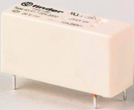 Finder - 43.41.7.006.2000 - Finder 43.41.7.006.2000 ˫ PCB װ Ǳ̵, 6V dc		