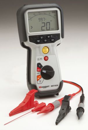 Megger - MIT40X - Megger MIT40X Ե, 20G, 100V, 20 mA, 200 mA, CAT IV 600 V		