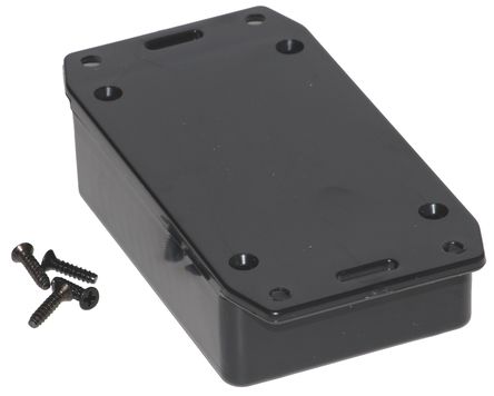 Hammond - 1591MSFLBK - Hammond 1591 ϵ IP54 ABS  1591MSFLBK, , 84.8 x 56 x 22mm		