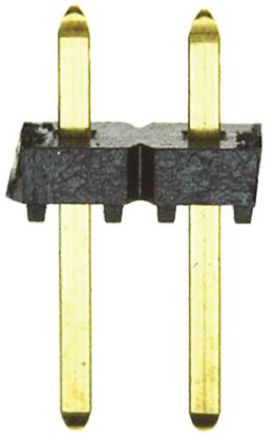 Samtec - TLW-102-05-G-S - Samtec TLW ϵ 2· 2.54mmھ (1) ֱ PCB  TLW-102-05-G-S, Ӷ˽, 3A		
