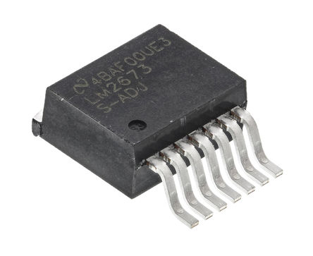 Texas Instruments - LM2673S-ADJ/NOPB - Texas Instruments LM2673S-ADJ/NOPB ѹ ѹ, 8  40 V, 3A, 1.2  37 V, 260 kHz߿Ƶ, 7 TO-263װ		