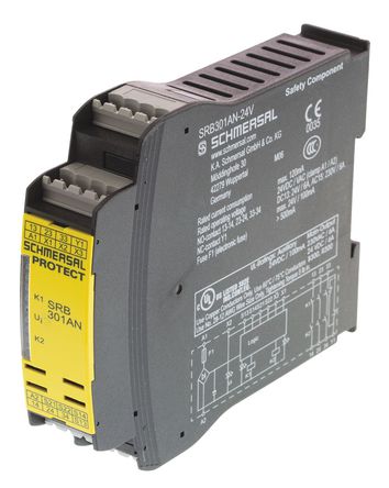 Schmersal - SRB301AN 24VAC/DC - Schmersal  SRB 301AN ϵ ˫ͨ ȫ̵ SRB301AN 24VAC/DC, 24 V /ֱԴ, 4 ȫ		