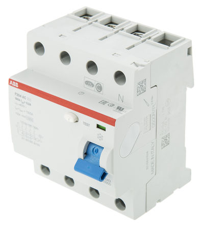 ABB - 2CSF204001R3900 - ABB System M Pro F200 ϵ 4P 100 A RCD  2CSF204001R3900, 300mAբ, DIN찲װ		