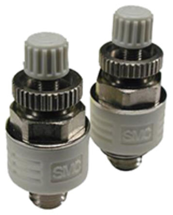 SMC - ASN2-N02 - SMC ASN ϵ ٶȿ ASN2-N02, 1(Outlet) MPa, 1.5(Proof) MPaѹ, NPT 1/4 , 1/4 in		