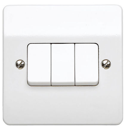 MK - K4873 WHI - MK Logic Plus ϵ 3 Ⱥ 2 · BS ׼ IP2X 10 A 250 V  ɫ  ؼȩ ҡ ƿ K4873 WHI, ƽӰװ, 1, ϵݶӶ		