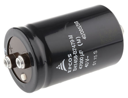 EPCOS - B41458B7479M - EPCOS B41458 ϵ 40 V ֱ 47000F  B41458B7479M, 20%ݲ, 6m(ֵ), +85C		